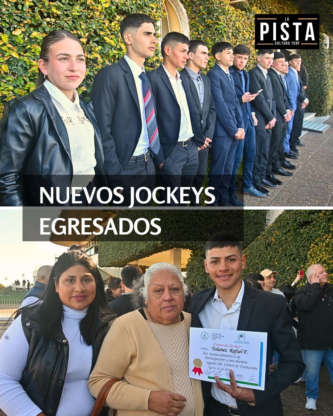 NUEVOS JOCKEYS EGRESADOS